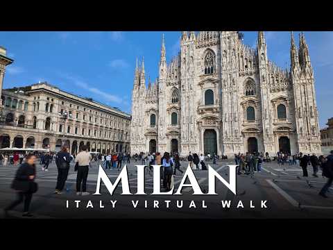 Milan Luxury Streets, Italy 🇮🇹 | Duomo to Montenapoleone & Brera • Early Spring Walk