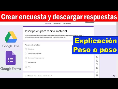 How to create a survey in Google Forms 🤓👉📋 (Google Drive)