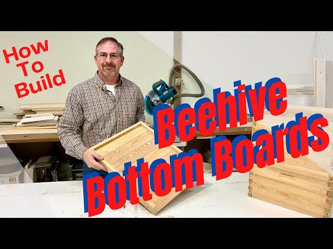 Building Bottom Boards for Langstroth Beehives. Free Plans!