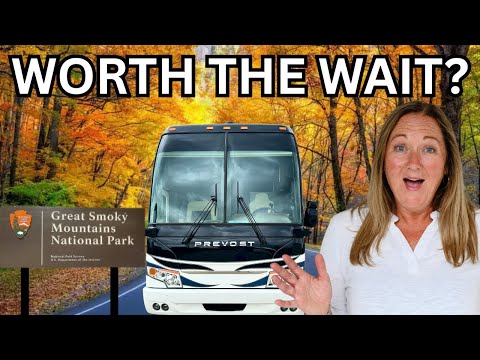 We Took our LUXURY MOTORHOME to the GREAT SMOKY MOUNTAINS