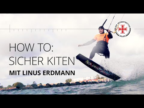 Sicher auf See: Kiten – mit Kitesurfprofi Linus Erdmann