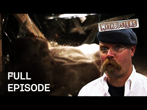 Glass Smash Stunt: Can You Crash Through a Window Unscathed? | MythBusters | S2 E29 | Full Episode
