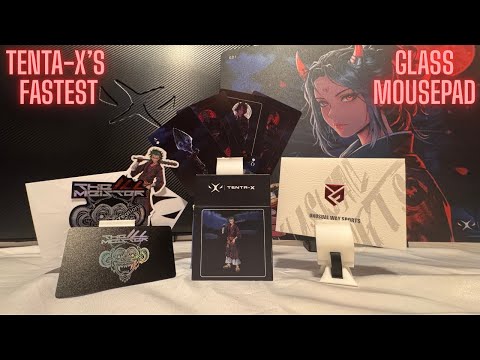 Tenta-X’s Fastest Glass Mousepad| Oni's Oath Unboxing + Review