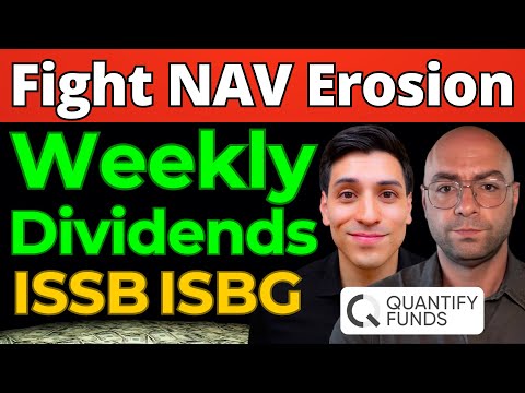 These 2 (NEW) Weekly Dividend ETFs Could Fight NAV Erosion (Can ISBG & ISSB Do It?)