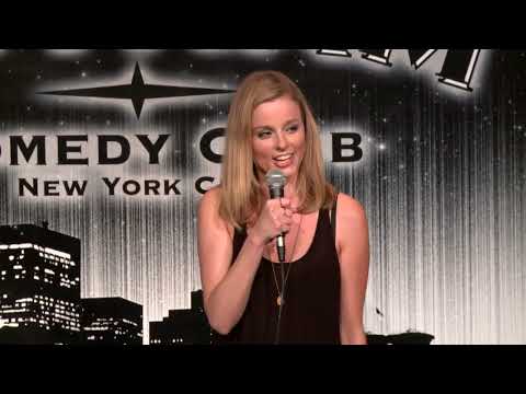 Erica Rhodes at NYC's Gotham Comedy Club