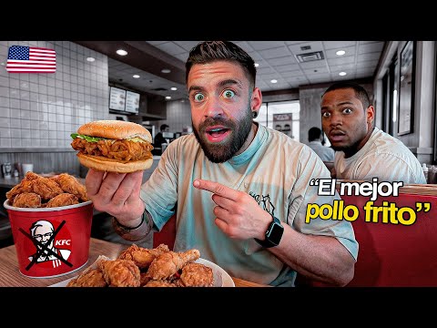 VIAJÉ +7.000 KM para COMER el MEJOR POLLO FRITO que HUMILLA a KFC