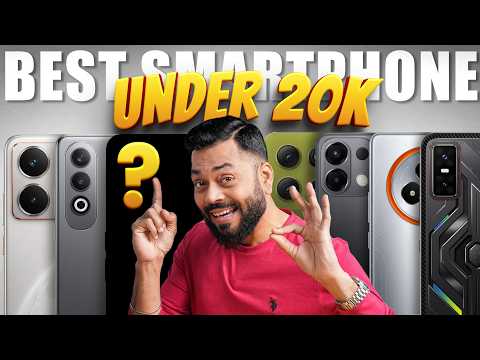 Top 5 Best Smartphones Under ₹20000 Budget ⚡ August 2025