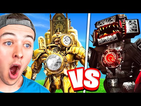 Reacting To ZOMBIE TITAN TV MAN vs TITAN CLOCKMAN!