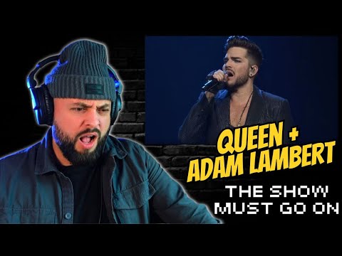 Vocalist Reacts to Queen & Adam Lambert | The Show Must Go On (O2 London 2018)