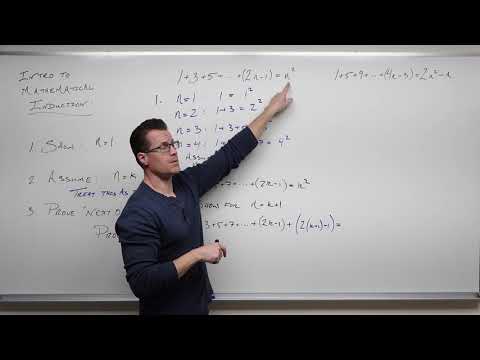 Proof by Mathematical Induction (Precalculus - College Algebra 73)