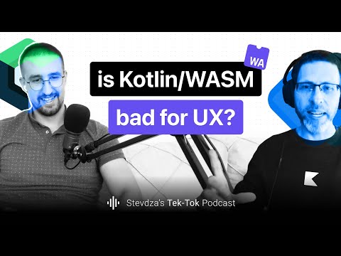 Kobweb, Kotlin & Cross-Platform chat with David Herman | Stevdza's Tek-Tok Podcast 🎙️