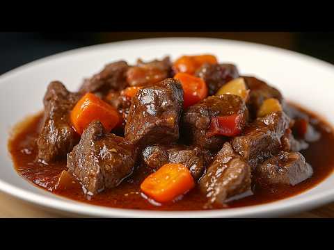 Don't cook beef until you see this recipe! Melt-in-Your-Mouth Famous Beef Stew!
