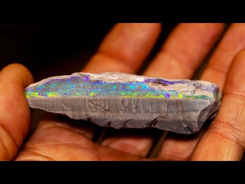 300 carat massive uncut gem polished in reverse