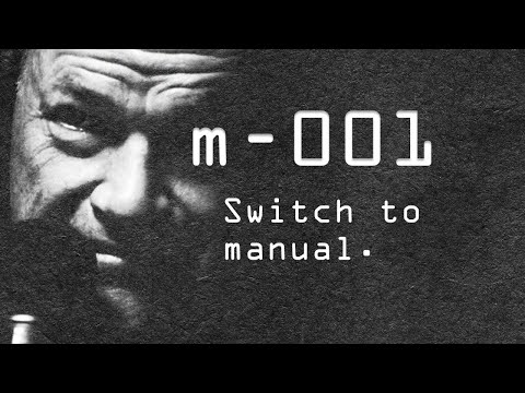 Switch From Auto to Manual. Jocko m-001