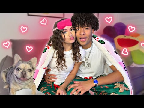 SLEEPOVER WITH MY BOYFRIEND! Prymrr & Kane Bailey