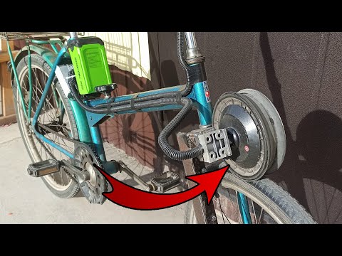 This guy is just a genius! He made a powerful electric bike for $20