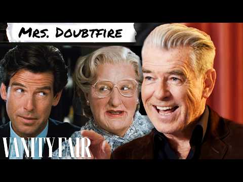 Pierce Brosnan Rewatches GoldenEye, Mamma Mia, Mrs. Doubtfire & More | Vanity Fair