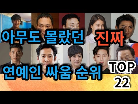 Top 22 Celebrity Fight Videos Ranked