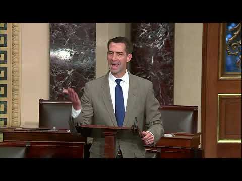 June 11, 2020: Senator Cotton Takes on Cancel Culture of Woke Mobs