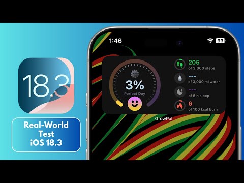 Real-World Test of iOS 18.3 - Battery Life Test (Day in the Life Review)