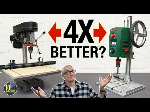 Bosch PBD 40 Drill Press First Look [video 597]