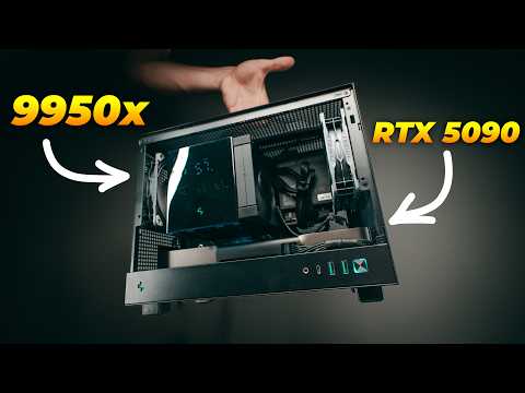 ULTIMATE Mini Creator Workstation PC - YES, BEST at EVERYTING! feat RTX 5090 + 9950x
