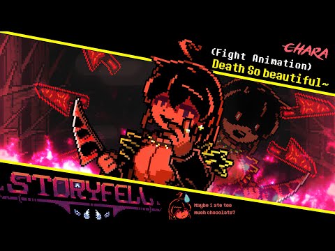 Storyfell Chara - Death So Beautiful | Fight Animation
