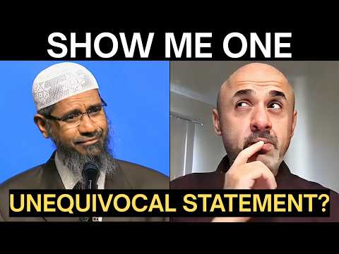 Zakir Naik’s STRONGEST Argument Becomes His BIGGEST WEAKNESS