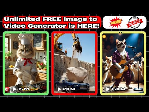 Better Than Kling ai ! FREE AI Video Generator | Image to Video AI | UNLIMITED CREDITS!