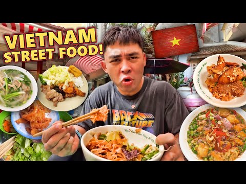 50 Must Try Vietnamese Street Food in Hanoi! Ultimate Vietnam Food Tour 🇻🇳