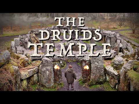 Stealth CAMPING & EXPLORING The DRUIDS Temple!