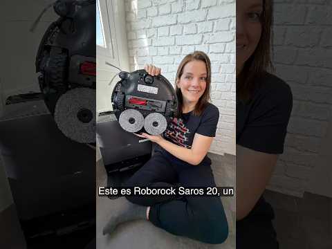 Un robot aspirador con PATAS!! Roborock Saros 20