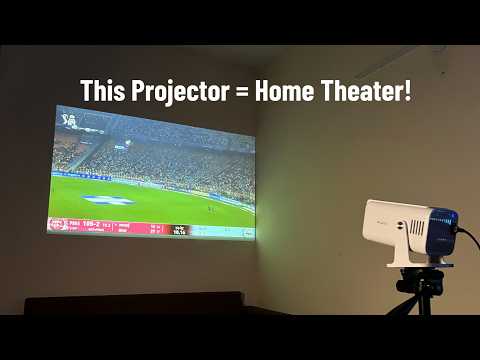This Smart Projector Will Change Your Home Entertainment FOREVER - Wzatco Yuva Go Pro Review