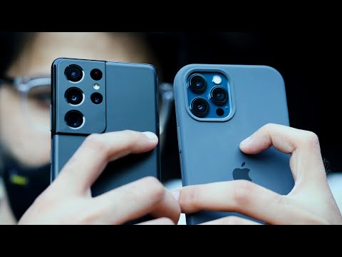 Samsung Galaxy S21 Ultra vs iPhone 12 Pro Max Camera Comparison