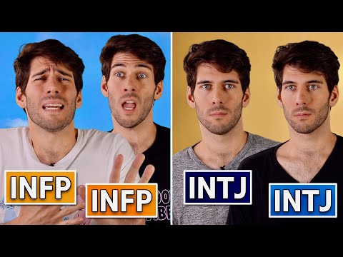 16 Personalities Interacting with Their Own Type
