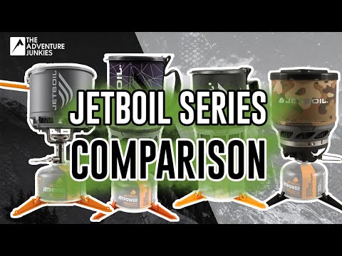 Jetboil Series comparison (Stash vs Flash vs MiniMo vs Zip)