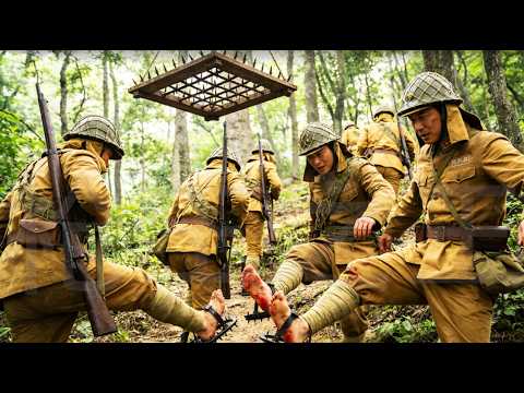 The hunter uses cold weapons and traps to wipe out a fully armed elite Japanese regiment!