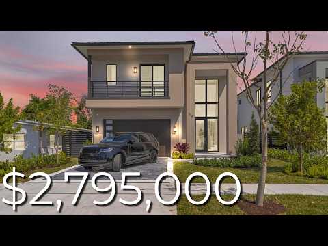 Inside A Sleek Modern Luxury Home In Delray Beach