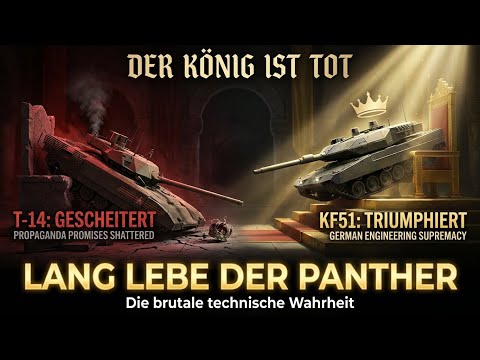 KF51 Panther vs. T-14 Armata: Die brutale technische Wahrheit (Doku 2025)