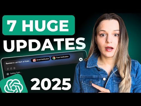 7 Shocking ChatGPT Features You're Not Using Yet 🤯 ( NEW Update 2025 )