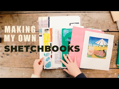 Making My Own Sketchbooks