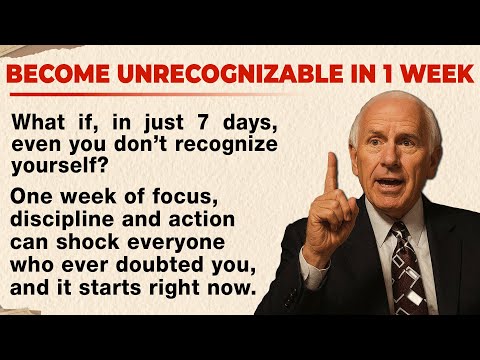 Become Unrecognizable in 1 Week | Self Improvement | Improve Your English Fluency | Graded Reader