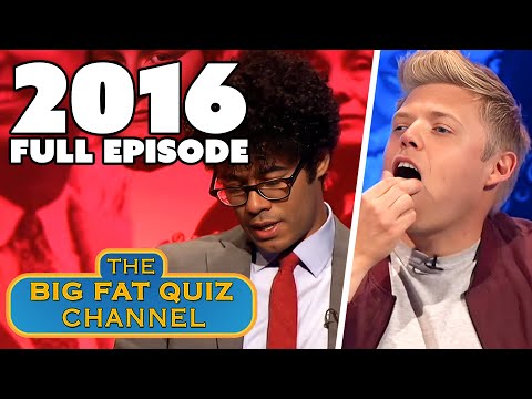 The Big Fat Quiz Of Everything (2016) | FULL EPISODE