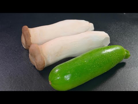这才是杏鲍菇，西葫芦好吃的做法，出锅爽口入味，营养丰富，小孩三天两头要吃#美食教程 #cooking #cooking 3