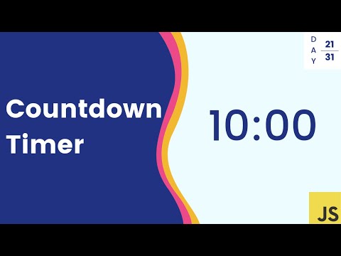 Simple Countdown Timer with JavaScript
