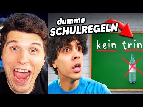 Paluten REAGIERT auf Das sind die DÜMMSTEN Schulregeln