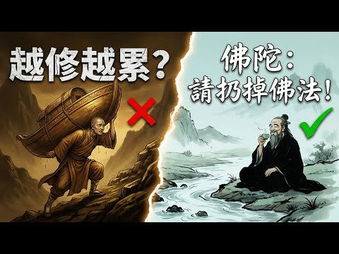 佛法的盡頭是老子？揭秘修行圈最大誤區：你以為在渡河，其實是在「背船」| 佛法不是終點 | 佛法與道法的差別 | 佛法與道家思想 | 老子與佛陀 | 佛法與道法對比 | 修行的最終目的