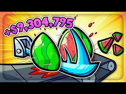 I made $2340274320 Slicing FRUIT