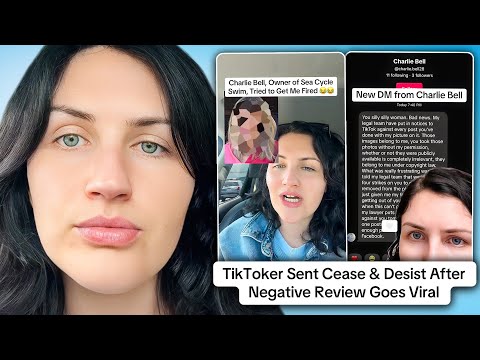 TikTokers Negative Review Results In Cease & Desist