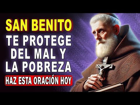 Oracion a SAN BENITO✝️para alejar malas personas envidias,brujeria,maldad,expulsar problemas pobreza